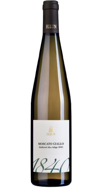 h. lun moscato g H. LUN 1840 MOSCATO GIALLO ALTO ADIGE DOC
