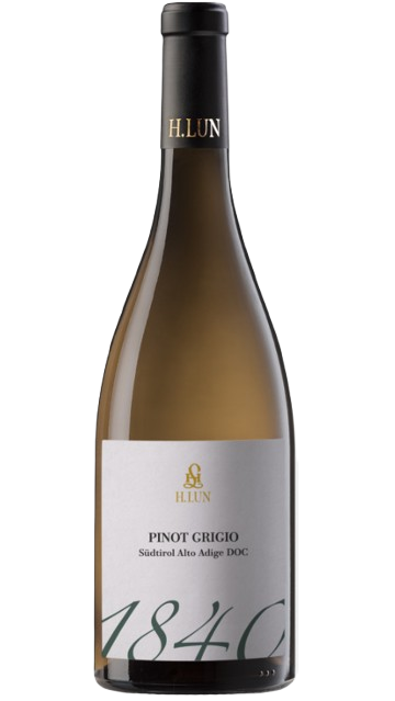 h. lun pinot grigio H. LUN 1840 PINOT GRIGIO ALTO ADIGE DOC