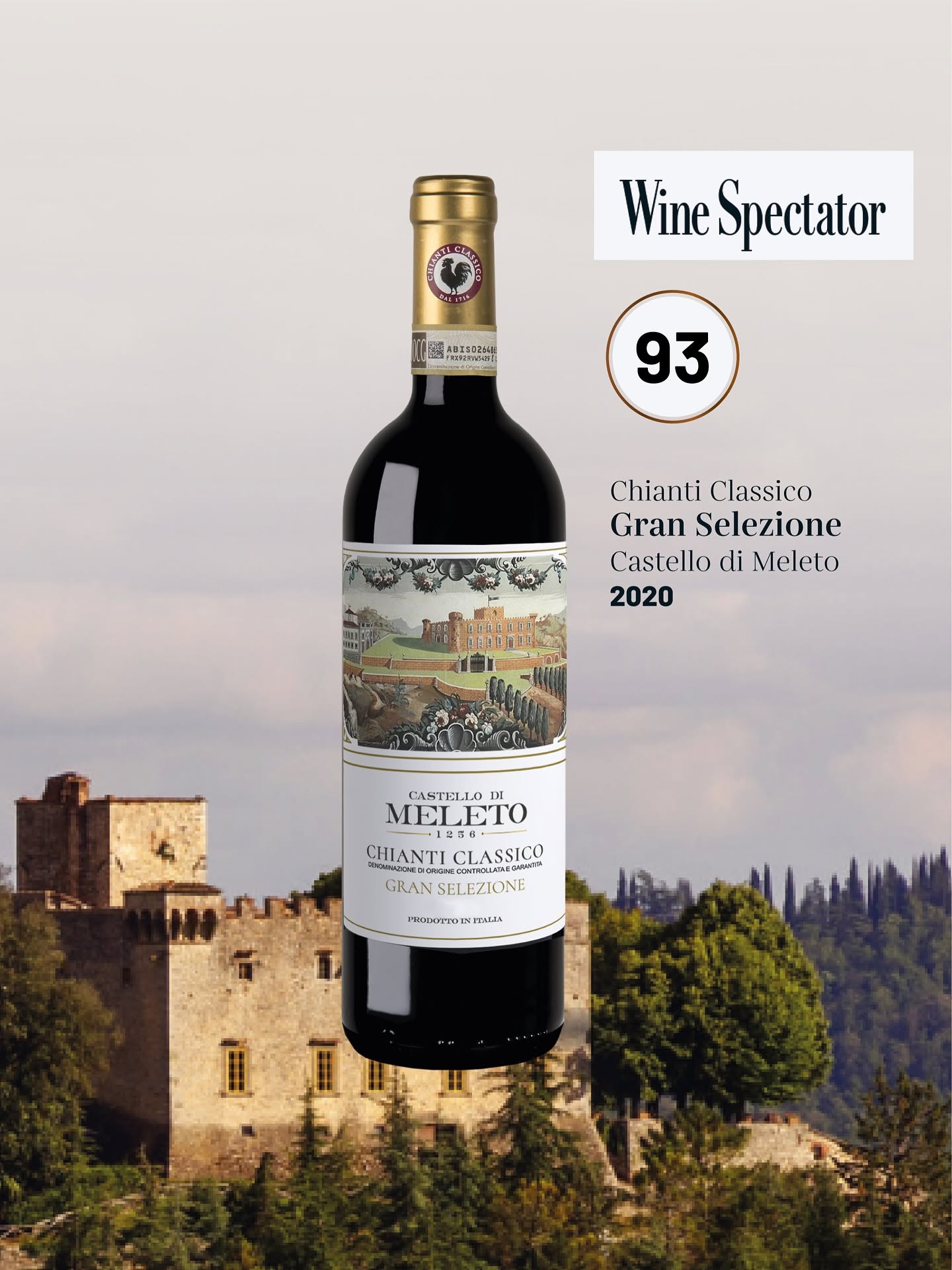 CASTELLO DI MELETO CHIANTI CLASSICO GRAN SELEZIONE DOCG - obrazek 7