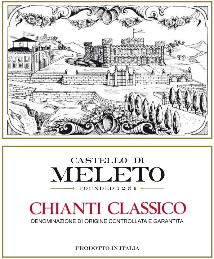 CASTELLO DI MELETO CHIANTI CLASSICO DOCG - obrazek 2