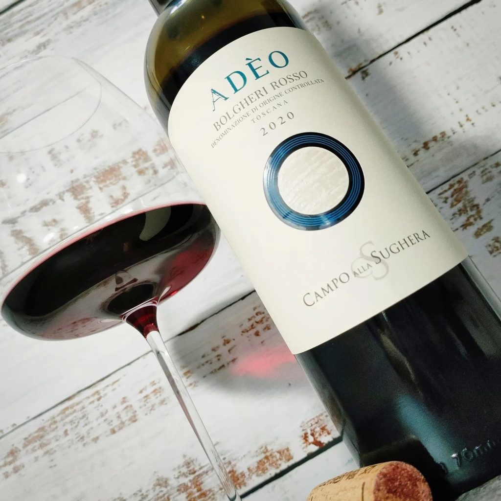 CAMPO ALLA SUGHERA ADÈO BOLGHERI ROSSO DOC - obrazek 7