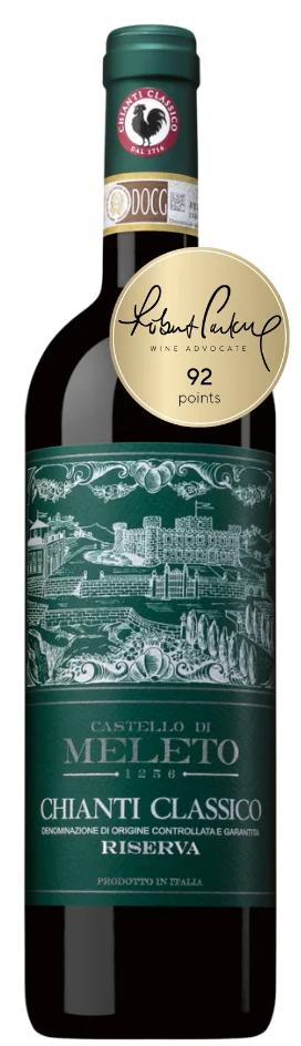 CASTELLO DI MELETO CHIANTI CLASSICO RISERVA DOCG - obrazek 2