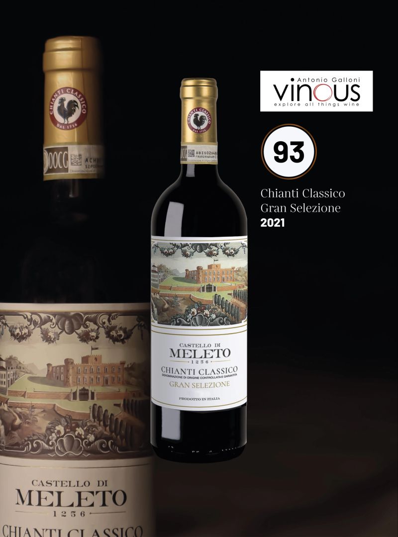 CASTELLO DI MELETO CHIANTI CLASSICO GRAN SELEZIONE DOCG - obrazek 3