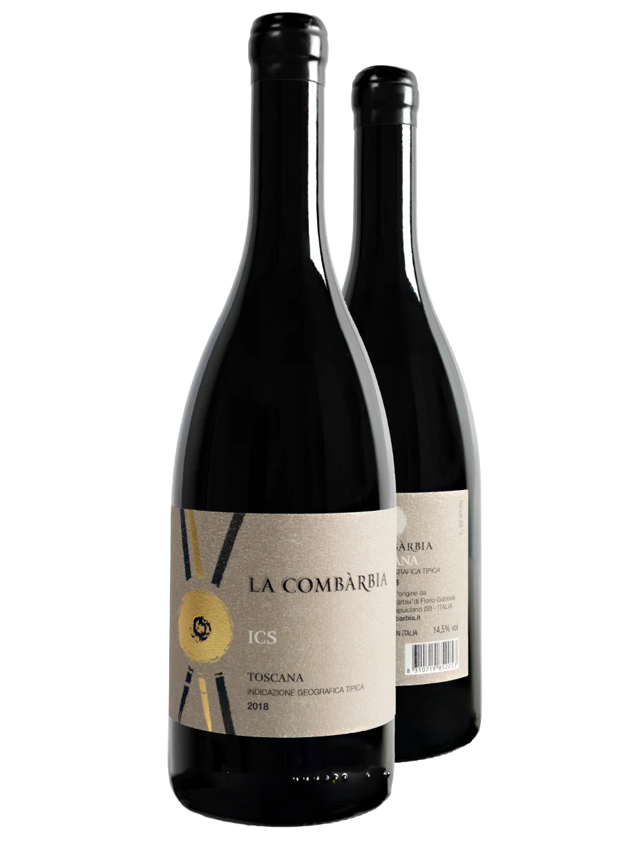 LA COMBÀRBIA TOSCANA IGT ROSSO „ICS” SUPERTUSCAN - obrazek 2