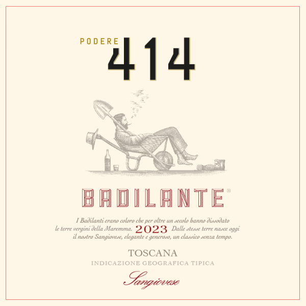 PODERE 414 BADILANTE IGT SANGIOVESE BIO