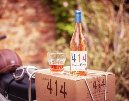 PODERE 414 FLOWER POWER IGT TOSCANA ROSATO BIO - obrazek 5