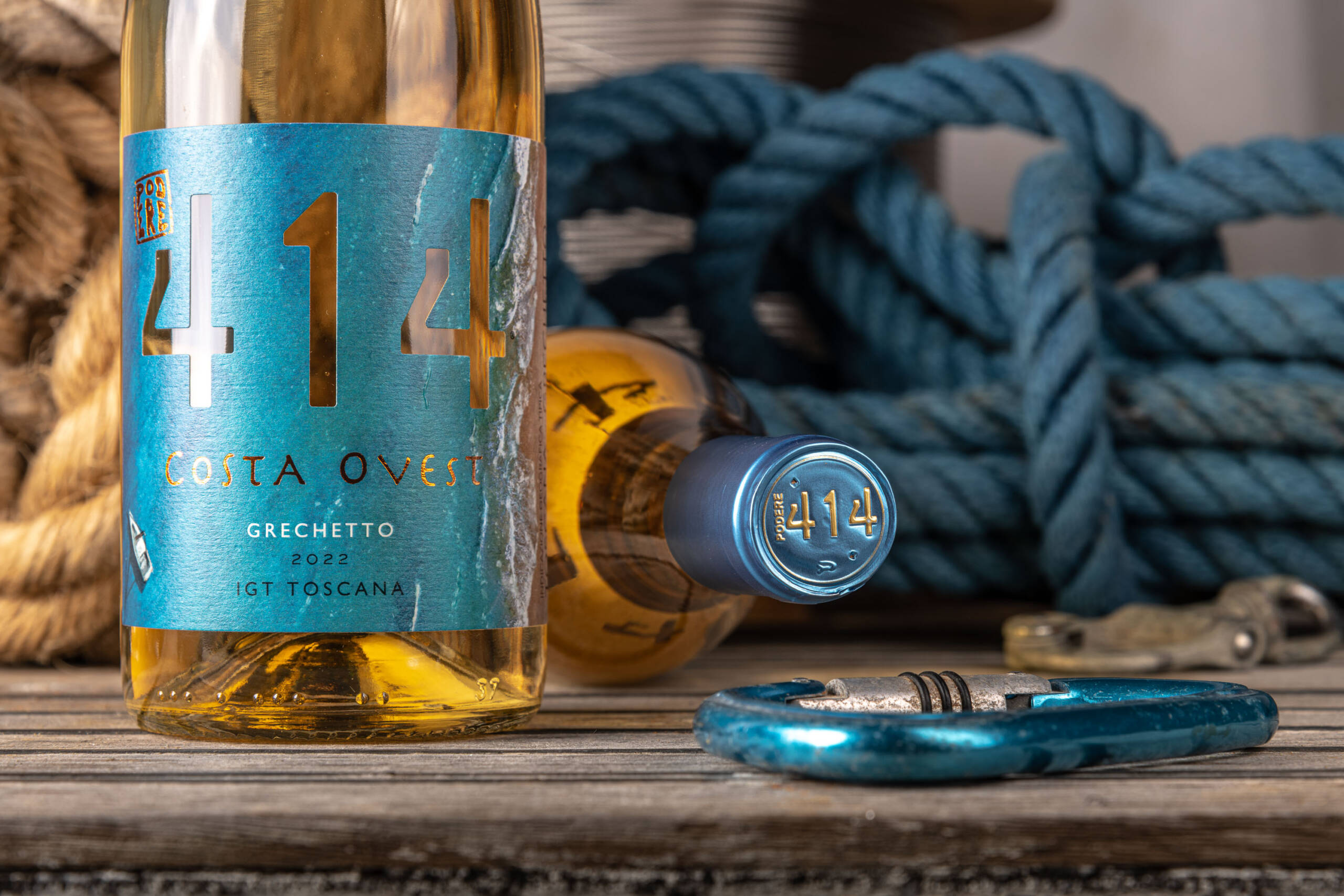 PODERE 414 COSTA OVEST GRECHETTO IGT TOSCANA BIO - obrazek 4