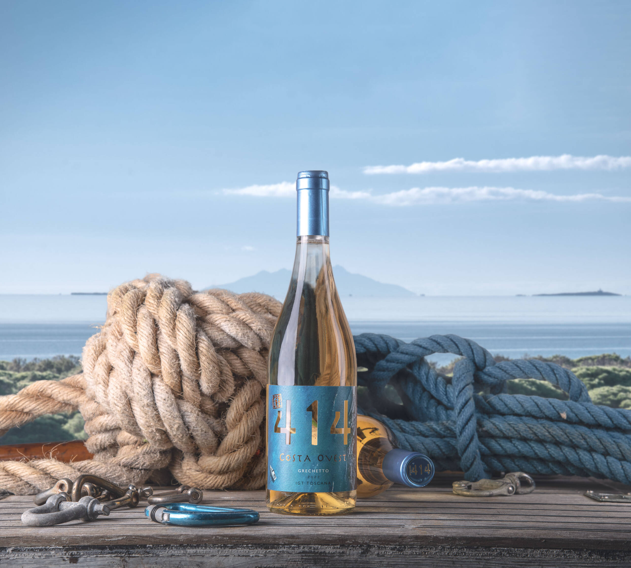 PODERE 414 COSTA OVEST GRECHETTO IGT TOSCANA BIO - obrazek 3