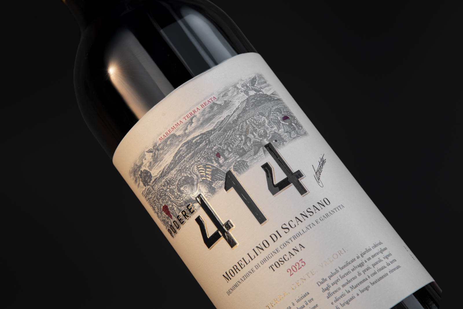 PODERE 414 MORELINNO DI SCANSANO DOCG BIO - obrazek 4