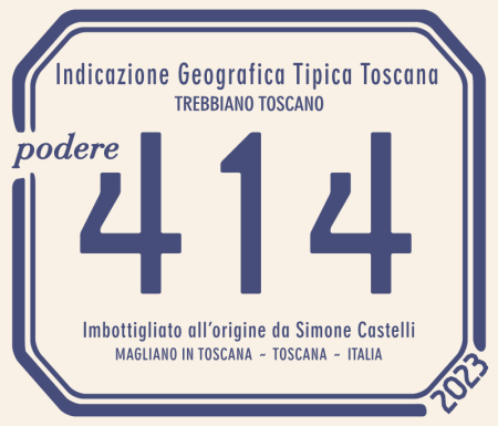 PODERE 414 TREBBIANO TOSCANO IGT BIO - obrazek 2