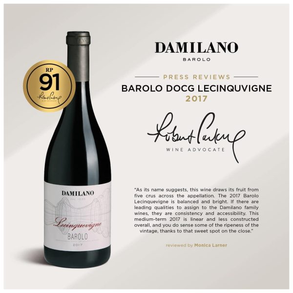 DAMILANO BAROLO DOCG "LECINQUEVIGNE"