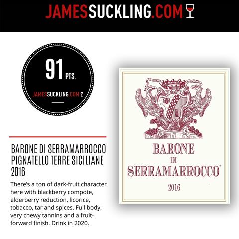 BARONE DI SERRAMARROCCO ROSSO PIGNATELLO BARONE DI SERRAMARROCCO TERRE SICILIANE IGP