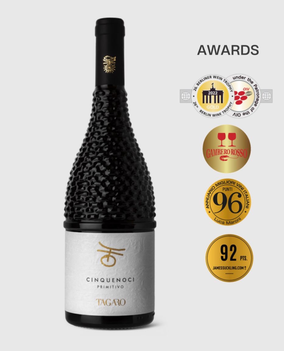 TAGARO CINQUENOCI PRIMITIVO PUGLIA IGP - obrazek 3