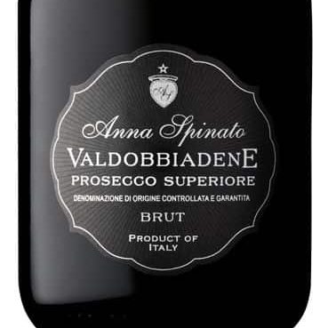 ANNA SPINATO VALDOBBIADENE PROSECCO SUPERIORE DOCG BRUT - obrazek 2