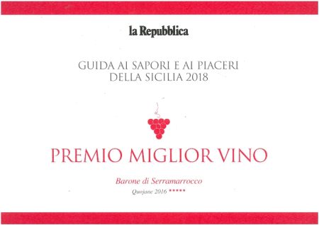 BARONE DI SERRAMARROCCO ROSSO PIGNATELLO BARONE DI SERRAMARROCCO TERRE SICILIANE IGP - obrazek 25