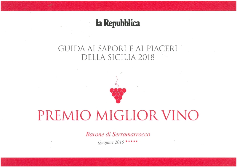 BARONE DI SERRAMARROCCO ROSSO PIGNATELLO BARONE DI SERRAMARROCCO TERRE SICILIANE IGP - obrazek 25