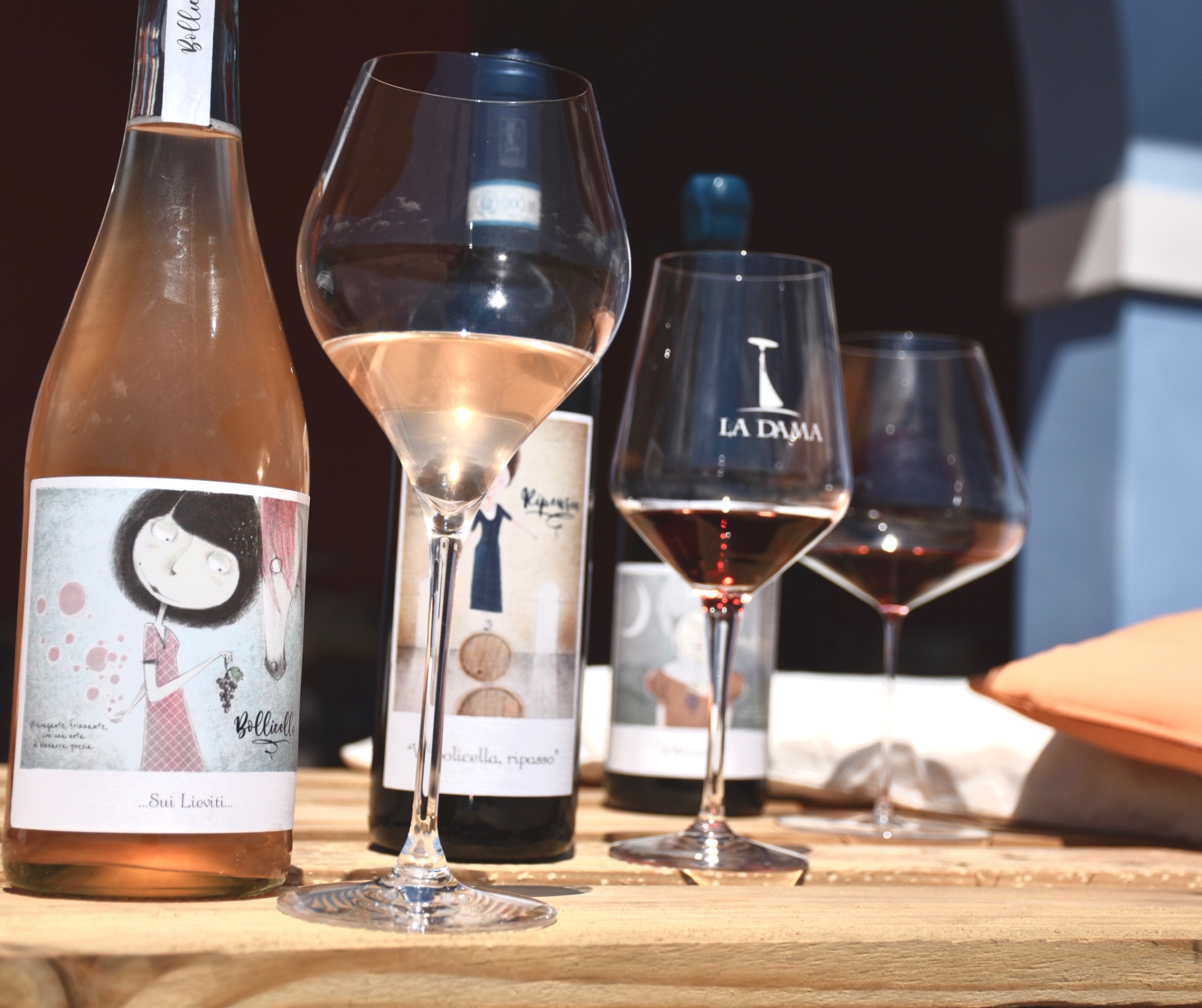 LA DAMA BOLICELLA VERONA ROSATO FRIZZANTE SUI LIEVITI IGT - obrazek 2