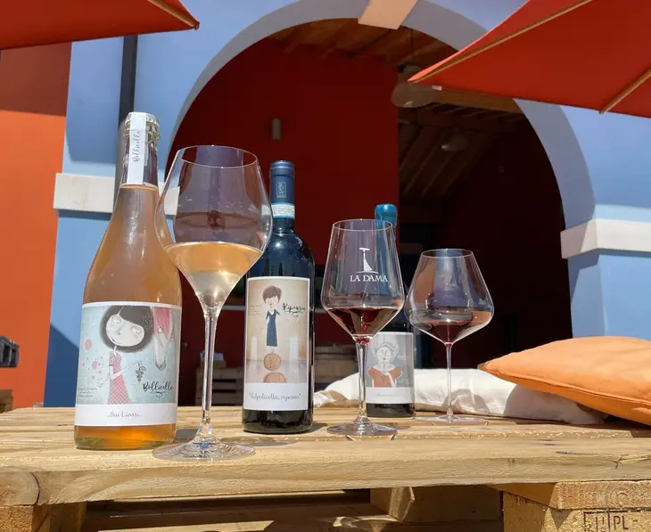 LA DAMA BOLICELLA VERONA ROSATO FRIZZANTE SUI LIEVITI IGT - obrazek 3