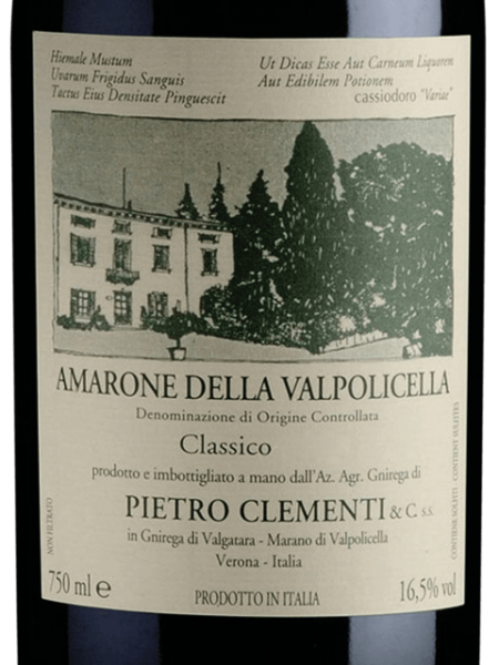 AZIENDA AGRICOLA CLEMENTI AMARONE DELLA VALPOLICELLA CLASSICO DOCG - obrazek 3