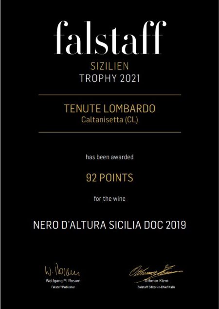 TENUTE LOMBARDO NERO D’ALTURA SICILIA DOC - obrazek 4
