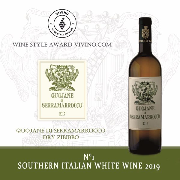 BARONE DI SERRAMARROCCO QUOJANE DI SERRAMARROCCO ZIBBIBO TERRE SICILIANE IGP