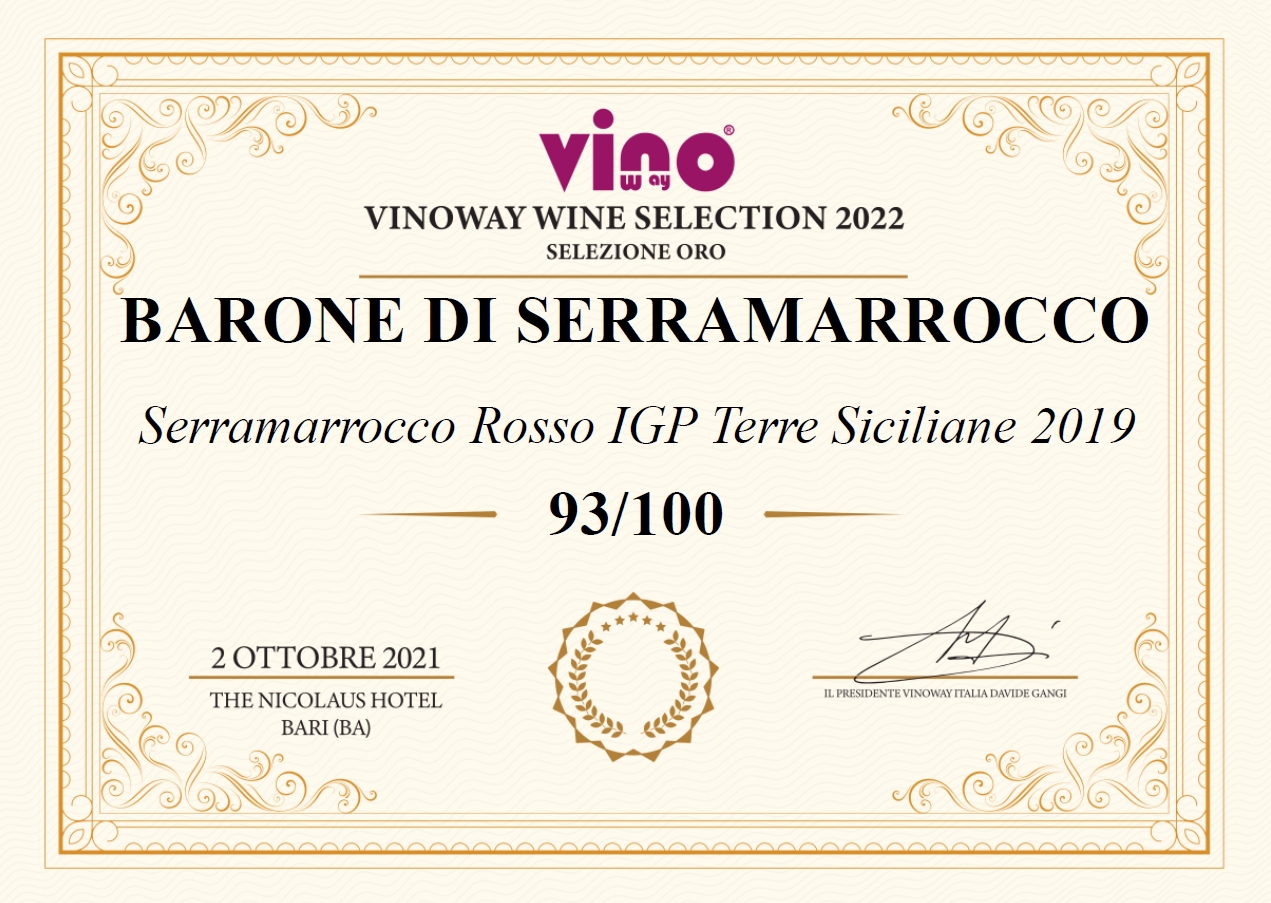 BARONE DI SERRAMARROCCO SERRAMARROCCO ROSSO TERRE SICILIANE IGP - obrazek 10