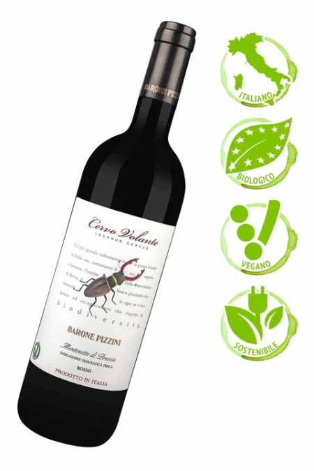 BARONE PIZZINI CERVO VOLANTE MONTENETTO DI BRESCIA IGT - obrazek 3