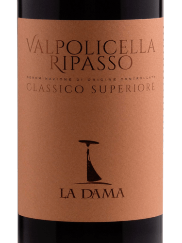 LA DAMA VALPOLICELLA RIPASSO CLASSICO SUPERIORE DOC BIO - obrazek 2