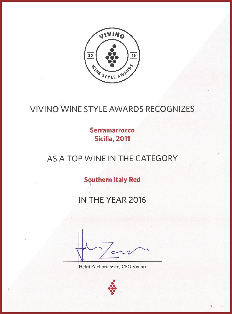 BARONE DI SERRAMARROCCO SERRAMARROCCO ROSSO TERRE SICILIANE IGP - obrazek 15