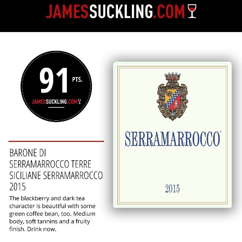 BARONE DI SERRAMARROCCO SERRAMARROCCO ROSSO TERRE SICILIANE IGP - obrazek 8