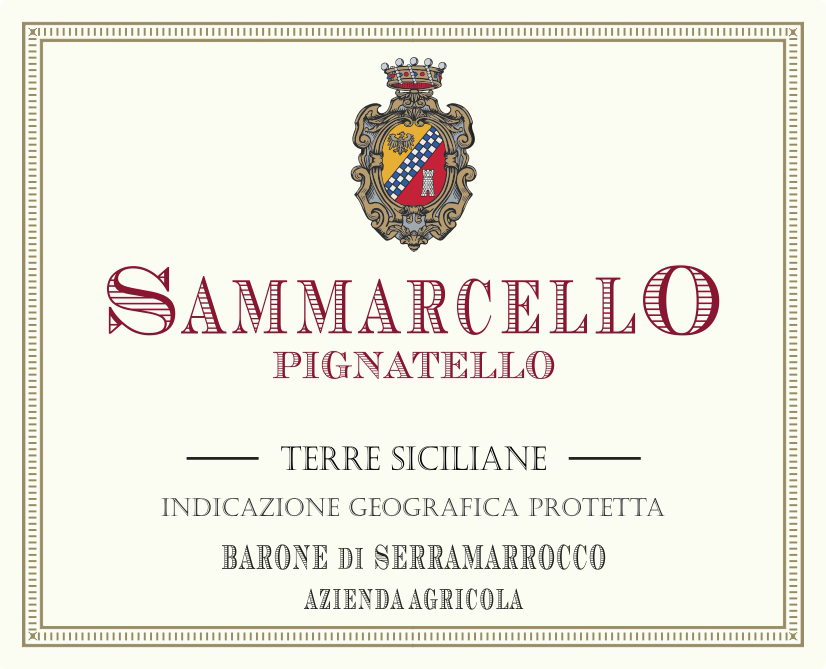 BARONE DI SERRAMARROCCO SAMARCELLO PIGNATELLO TERRE SICILIANE IGP - obrazek 2
