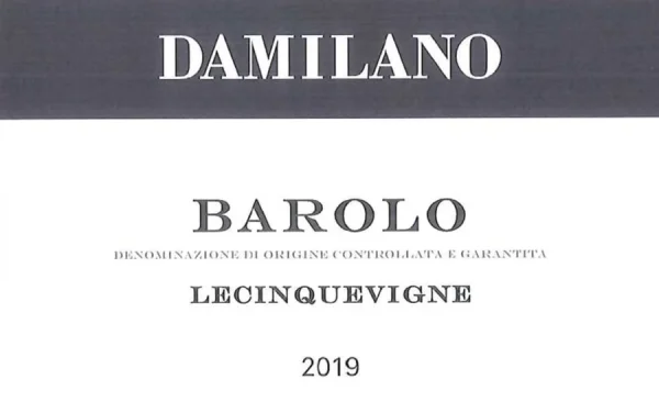 DAMILANO BAROLO DOCG "LECINQUEVIGNE"