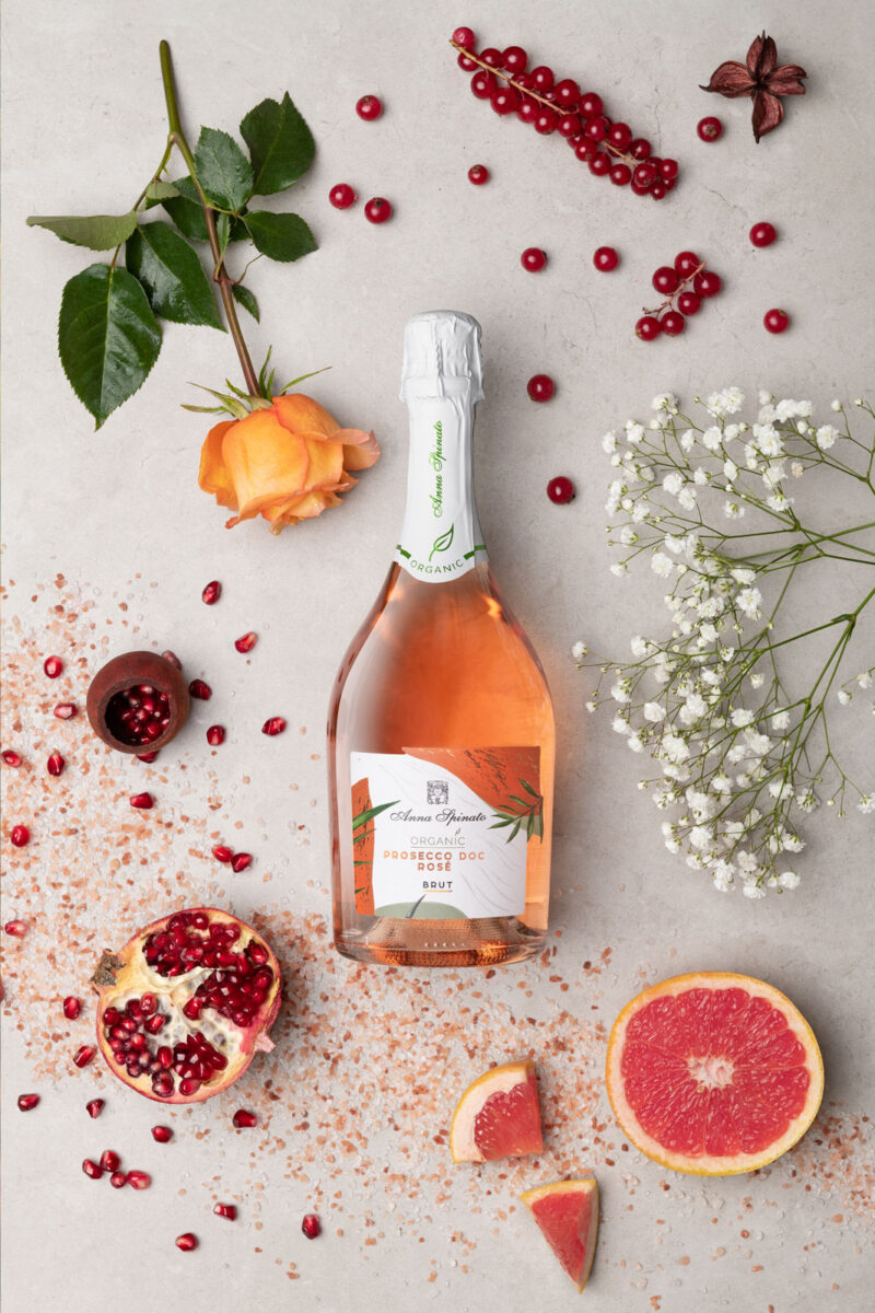 ANNA SPINATO ORGANIC PROSECCO MILLESIMATO ROSÉ DOC BRUT - obrazek 3