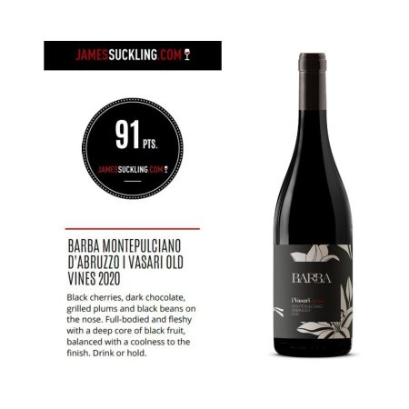 FRATELLI BARBA MONTEPULCIANO D’ABRUZZO DOC I VASARI OLD VINES - obrazek 8