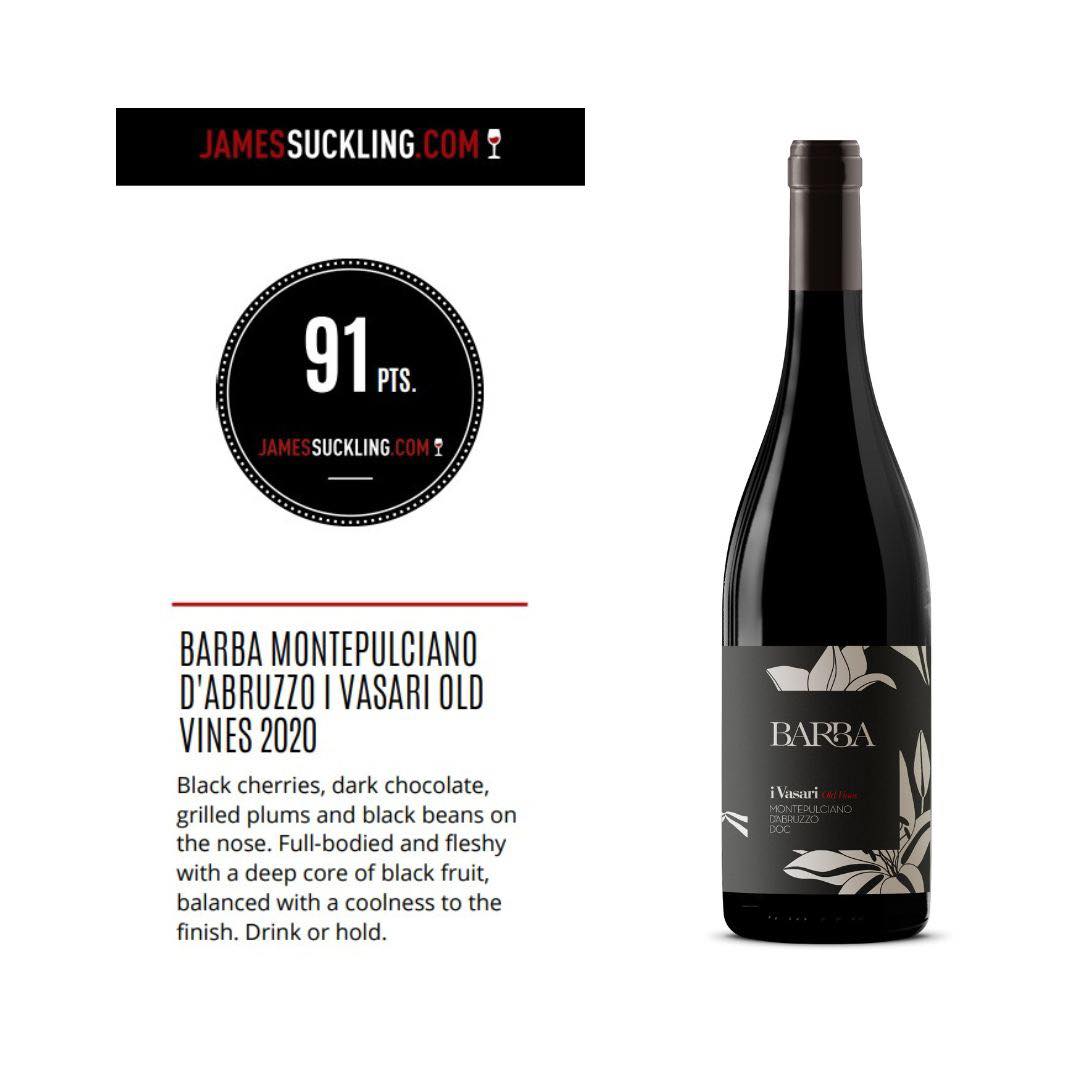 FRATELLI BARBA MONTEPULCIANO D’ABRUZZO DOC I VASARI OLD VINES - obrazek 8
