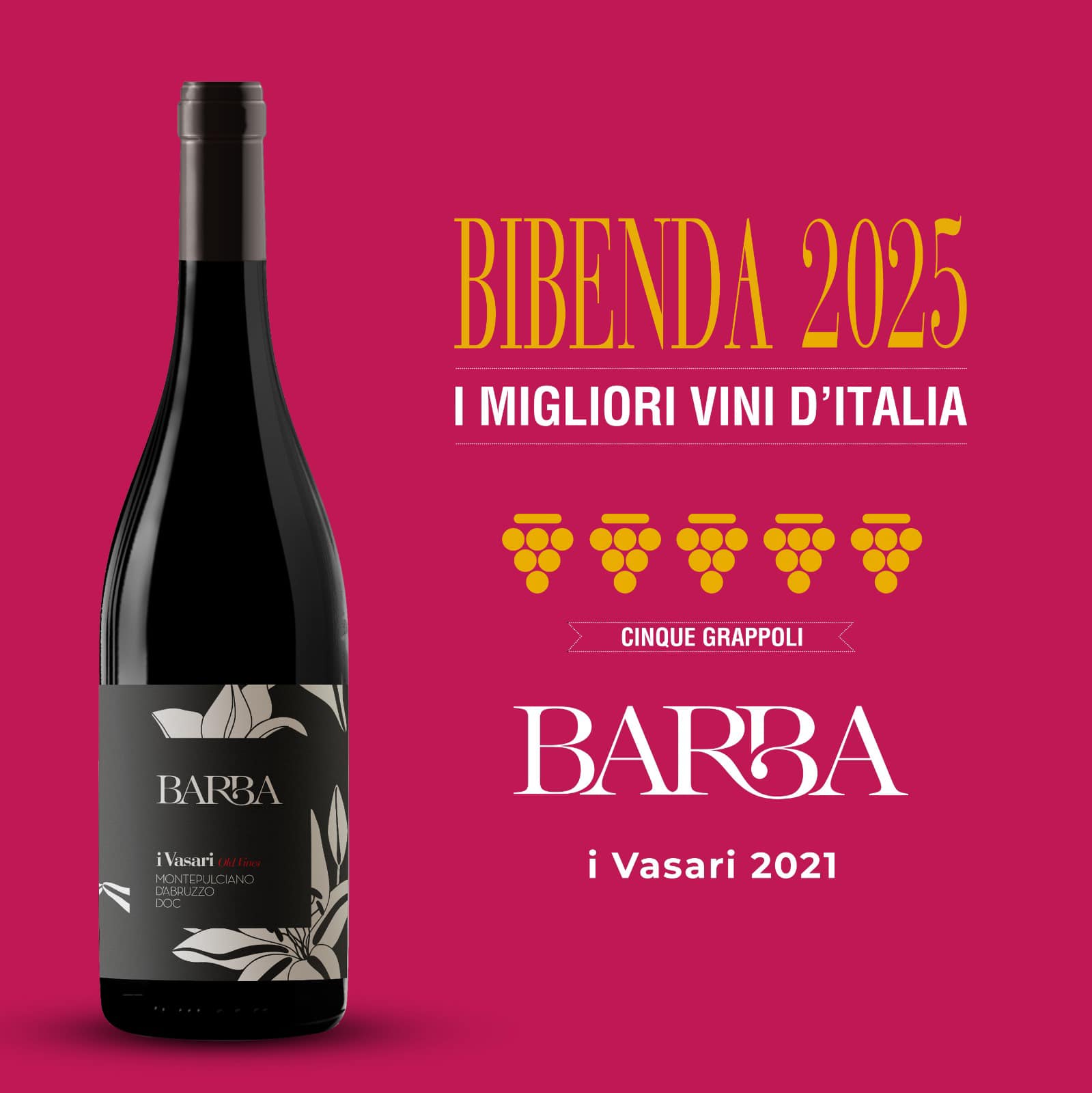 FRATELLI BARBA MONTEPULCIANO D’ABRUZZO DOC I VASARI OLD VINES - obrazek 10