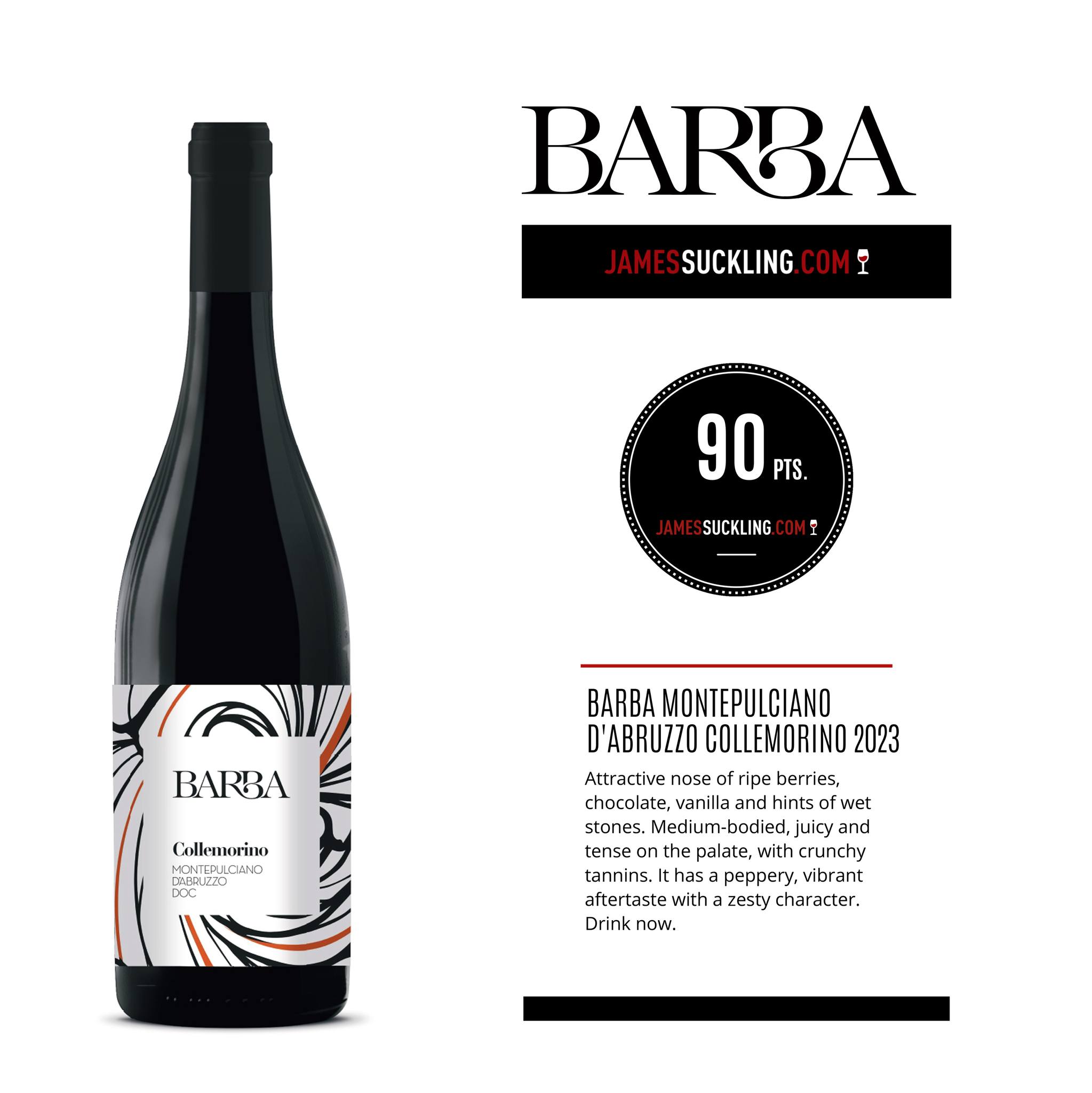 FRATELLI BARBA MONTEPULCIANO D’ABRUZZO DOC COLLEMORINO - obrazek 3