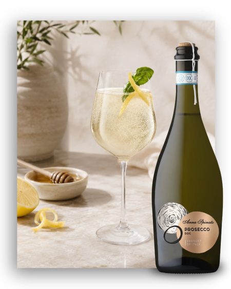 ANNA SPINATO PROSECCO DOC FRIZZANTE - SEMI SPARKLING 200 ML - obrazek 4