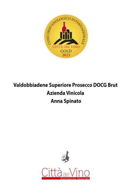 ANNA SPINATO VALDOBBIADENE PROSECCO SUPERIORE DOCG BRUT - obrazek 10