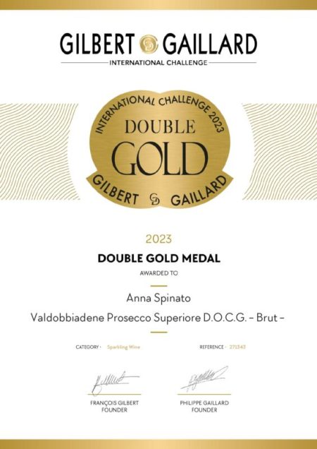 ANNA SPINATO VALDOBBIADENE PROSECCO SUPERIORE DOCG BRUT - obrazek 9