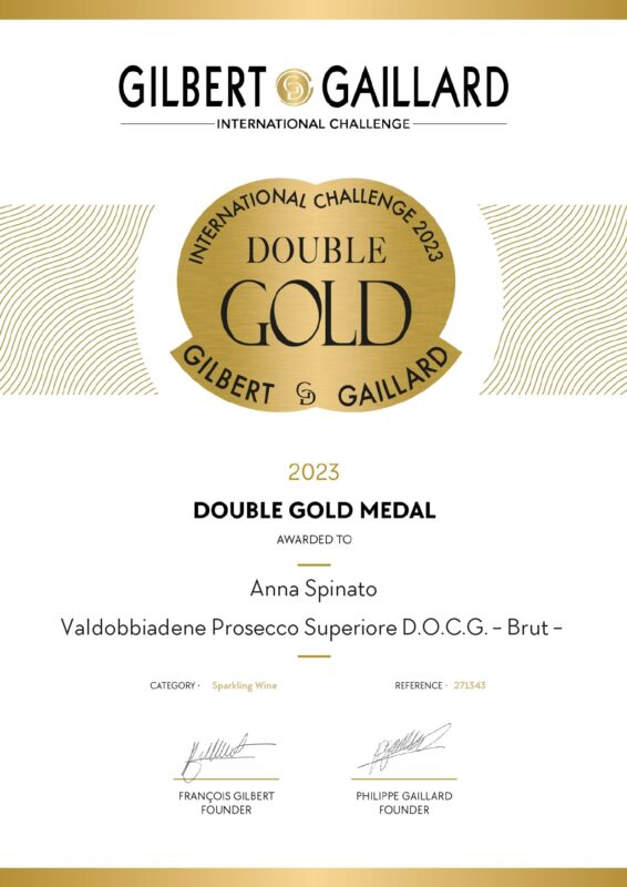 ANNA SPINATO VALDOBBIADENE PROSECCO SUPERIORE DOCG BRUT