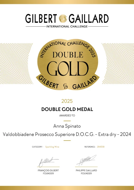 ANNA SPINATO VALDOBBIADENE PROSECCO SUPERIORE DOCG EXTRA DRY