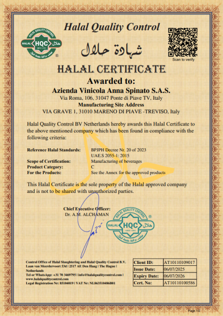 ANNA SPINATO "ZERO" SPARKLING SWEET GRAPE JUICE 0% - obrazek 7