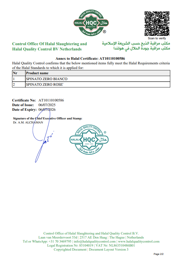 ANNA SPINATO "ZERO" SPARKLING SWEET GRAPE JUICE 0%