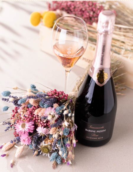 BARONE PIZZINI ROSÉ FRANCIACORTA EXTRA BRUT DOCG - obrazek 8