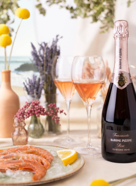 BARONE PIZZINI ROSÉ FRANCIACORTA EXTRA BRUT DOCG - obrazek 6