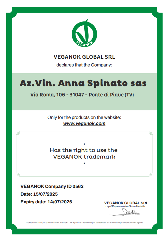 ANNA SPINATO CHARDONNAY DOC FRIULI GRAVE