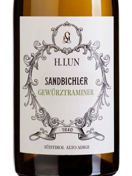 H. LUN SANDBICHLER GEWÜRZTRAMINER ALTO ADIGE DOC - obrazek 3