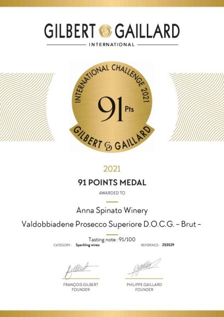 ANNA SPINATO VALDOBBIADENE PROSECCO SUPERIORE DOCG BRUT - obrazek 15