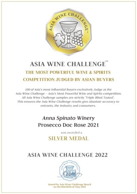 ANNA SPINATO PROSECCO ROSÉ MILLESIMATO DOC BRUT 200 ML - obrazek 7